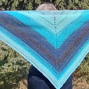 Crochet Triangle Shawl
